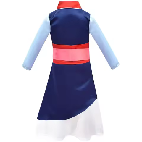 New Movies Halloween Hua Mulan Costume Christmas Girls Mulan Dress Traditional Chinese Clothes Mulan