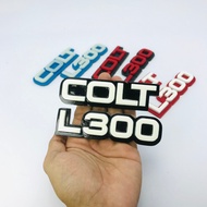 3D EMBLEM ACCESSORIES WITH COLT L300 WRITING CAR EMBLEM/ COLT L300 EMBLEM/