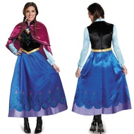 Cosplay Anna elsa elsa Princess Dress Women's Halloween Adult Costume Ice Queen