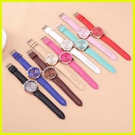 ⚽︎ △  ◃  ◯ ZIKO K-POP Geneva Leather Wrist Watches Relo Watch W0015