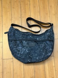 Gregory Satchel L black tapestry 黑花