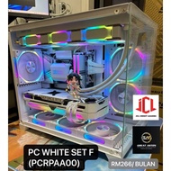GAMING PC F WHITE INTEL PC CUSTOM ANSURAN MUDAH