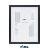 Informa 11R Wall Photo Frame - Black Aesthetic Frame Photo Display Home Decoration Figure