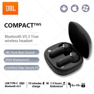 [NEW] Bluetooth Earphone JBL COMPACT TWS Wireless Earbuds noise canceling headphone Gaming Earbuds bass high quality Earphones for All Phone