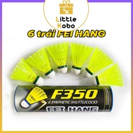 [FeiHang] Ống Cầu Lông Nhựa F350 6 Trái Vàng Siêu Bền Luyện Tập Trong Sân Ngoài Trời - Little Kobo