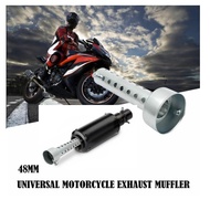[mfnpqcn] 80mm 3inch Long Exhaust End  Baffle to fit Exhaust Pipes (Baffle O.D. 42mm/45mm/48mm)