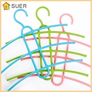 SUER Clothes Hanger Anti-skid 3 Layer Hanger Hook Space Saver