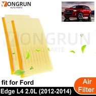 2Pcs New Car Engine filter element Cleaner for 2012-2014 Ford Edge L4 2.0L Car Accessories OEM CA102
