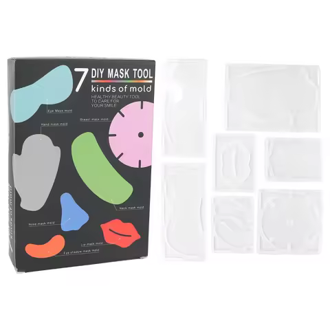 Facial Mask Molds Transparent ABS Tray Reusable For Fruit Vegetable Mask Maker Machine Maker DIY Eye