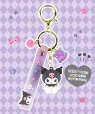SANRIO - 韓國Kuromi 公仔鑰匙扣 平行進口