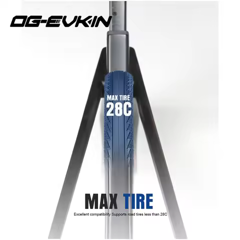 OG-EVKIN Black AERO Carbon Road Frame Internal Cable Routing Bicycle Rim V-Brake BB86 700C QRx100m/1