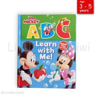 Disney Junior Mickey Mouse Clubhouse: ABC, Learn with Me! - children learning education book