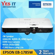 Epson EB-1785W 3200 Ansi Lumens WXGA WIFI / Wireless 3LCD Portable Slim Projector
