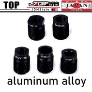 Aluminum Alloy Shift Knob Adapter Universal Black M8 M10 M12 M10*1.25 M8*1.25 M10*1.5 Shifter Knob