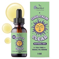 100% Natural Tea Tree Oil Facial Skin Care Serum Redness Relief Sensitive Skin Acne Prone Scars Spot