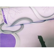 UNGU Purple 3D Polka Dot Wallpaper 1 roll long.