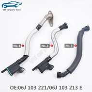 06J103221 Oil Water Separator Exhaust Vacuum Vent Hose Pipe For VW Jetta Tiguan Golf Passat Audi A3A
