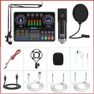 Sound Card Recording Set Sound Card Sound Card Full Set Computer Mobile Game Live External Singing L