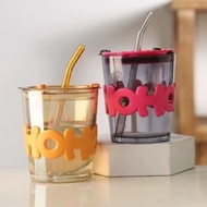 HOHO Transparent Glass Cup Aesthetic Modern Design + Box