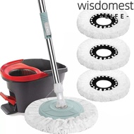 WISDOMEST 1pc Spin Mop Replacement Head, Microfiber Standard Size Head Replacement, Durable Round Sh