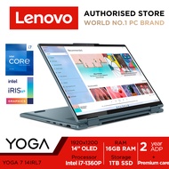 Lenovo Yoga 7 14IRL8 | 82YL002ESB | 14" FHD+ OLED | i7-1360P | Iris Xe | 16GB RAM | 1TB SSD | Win11 | 2Y