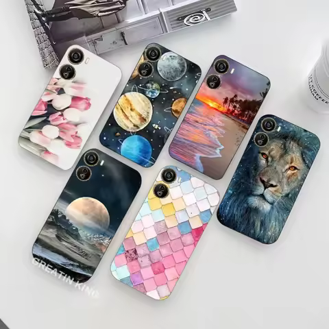 Fashion Case For ZTE Blade V40 Design/Nubia Neo 5G/ZTE Blade V41 Vita/ZTE Axon 40 Lite Case Simple P