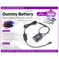 For Panasonic DMW-BLF19 Dummy Battery coupler DMW-DCC12 For GH3 GH4 GH5 GH5S Battery New