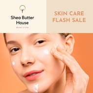 Organic Unrefined and Organic Shea Butter from Ghana 250mg