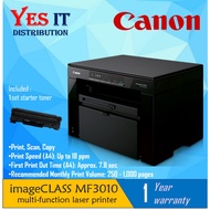 Canon image CLASS MF3010 All-In-One Monochrome Laser Printer Home Office Use Printer (Print/Scan/Cop