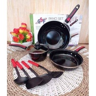 Gsf G-2730 enamel pan set 8pcs