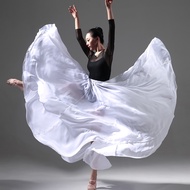 [WDF] Oversized Skirt 720°Chiffon Skirt, Dance Performance Long Skirt