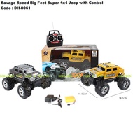 Savage Speed Big Feet Super 4x4 With Remote Control