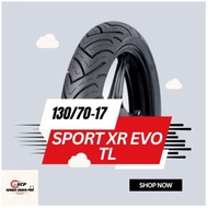 FDR SPORT XR 130/70-17 TUBELESS TYRE FREE VALVE FDR Tubeless Rear Outer Tire