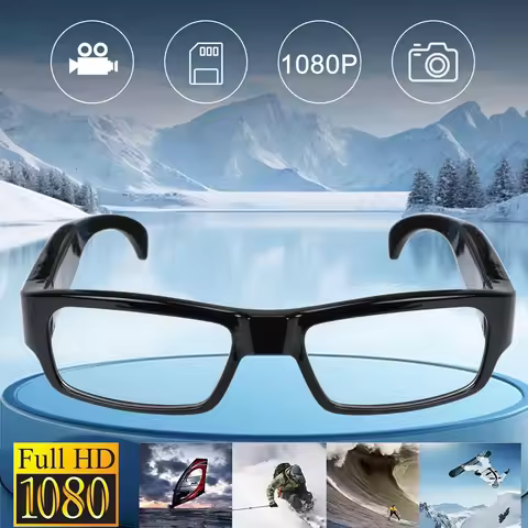 1080P HD DVR Glasses Sports Video Glasses Outdoor Driving Bike Riding Smart Glasses Conference Proce