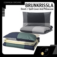IKEA BRUNKRISSLA Duvet / Quilt Cover and Pillowcase
