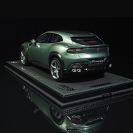 BBR 1: 18 Ferrari Purosangue FUV Light Green SUV Resin Car Model Limited Collection
