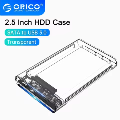 ORICO HDD Case 2.5 Inch SATA to USB 3.0 Hard Drive Enclosure for 2.5'' SSD Disk HDD Box 6TB Storage 