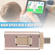 4 trong 1 128GB USB Pendrive ổ đĩa phát sáng cho Iphone 15 Pro Max tốc độ cao điện thoại bên ngoài ổ