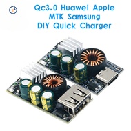 TYPE-C QC3.0 DIY Fast Charger DC 5-32V 24W Step-down Module for Emergency Charging of Mobile Phone