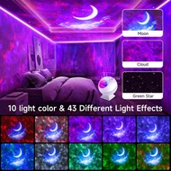 Galaxy Projector for Bedroom, 43 Lighting Modes Moon Star Projector Galaxy Light Projector for Bedro
