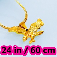 Eagle Necklace For Women Stainless Gold Kwintas For Women Eagle Pendant With Snake Chain Set For Wom