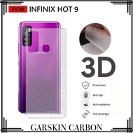 GARSKIN INFINIX HOT 9 SKIN HANDPHONE CARBON 3D