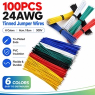 Wholesale Lot of 100/400Pcs 24AWG Flexible Breadboard Wire Tinned Copper Solder Cable 1007-24AWG