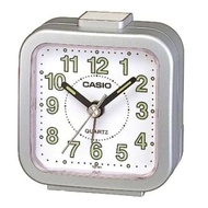 [𝐏𝐎𝐖𝐄𝐑𝐌𝐀𝐓𝐈𝐂] Casio TQ-141-8D  TQ-141  Silver Alarm Clock