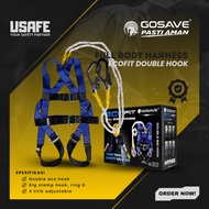 Full Body Harness Ecofit Double BIG GOSAVEHOOK Safety Harness