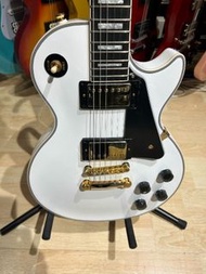 Epiphone Les Paul Custom Alphine White電結他 【限時優惠】
