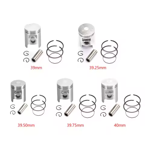 Topteng Piston Ring Kit for Honda Fifty Scoopy Julio Elite Sport Cabina Dio Tact 50cc Kymco Dink 50 