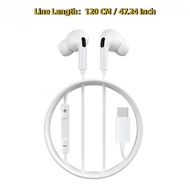 Wired USB-C In-ear Earphone for Google Pixel 10 9 Pro XL 8 7 6 Pro 10A 9A 8A 7A 6A 5G High Fidelity 