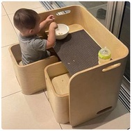 全城熱賣 - 兒童書桌寫字檯(桌椅套裝)1張桌+2把椅 #H099025429