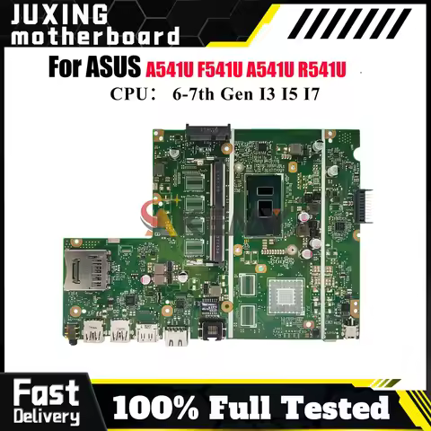 X541UAK Laptop Motherboard For ASUS X541UVK X541UAK X541U X541UJ F541U X541UA A541U A541U R541U X541